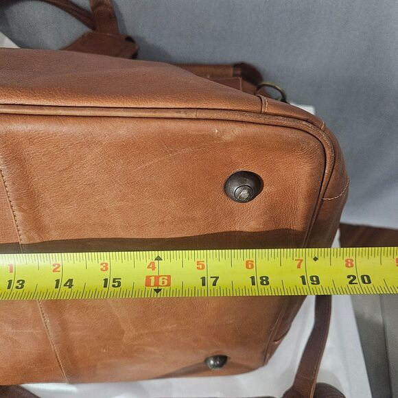 XL Leather Duffle Bag Travel Crossbody CDC Swag 2002 - Picture 11 of 11